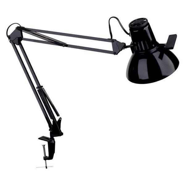 Dainolite Black One Light Desk Lamp MAGNUS-I-BK